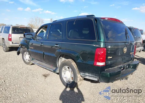 2002 Cadillac Escalade Standard z USA, uszkodzony, nr VIN 1GYEK63N02R100697